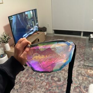 Bacardi Holographic Iridescent Fanny Pack